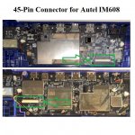 45Pin Cable Connector for Autel IM608 IM608Pro II Motherboard